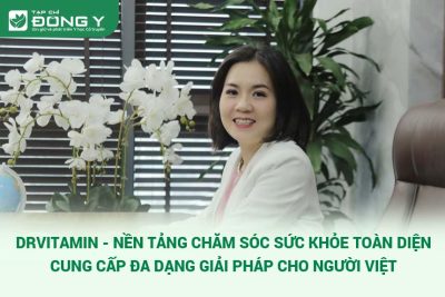 nền tảng chăm sóc sức khỏe DrVitamin