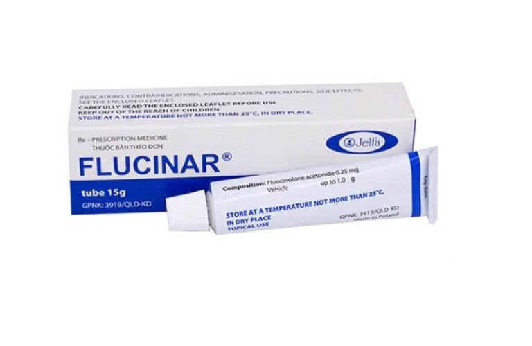 Thuốc Flucinar điều trị viêm da khô không nhiễm khuẩn