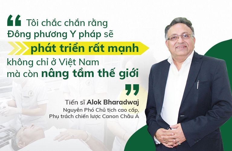 Tiến sĩ Alok Bharadwaj - Nguyên Phó Chủ tịch cao cấp, Phụ trách chiến lược Canon Châu Á