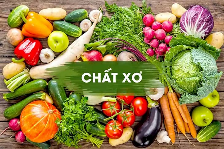 Rau xanh và hoa quả có tác dụng làm tăng trao đổi chất và phân giải lipid hiệu quả.