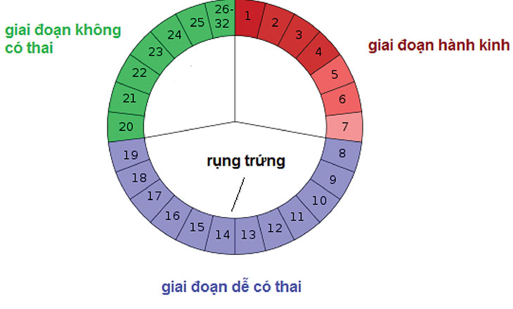 Quan hệ lần đầu ra máu sẽ không có thai nếu bạn nữ biết tính ngày rụng trứng và quan hệ trong thời gian an toàn