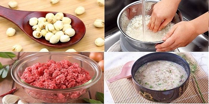 Đau dạ dày nên ăn cháo hạt sen