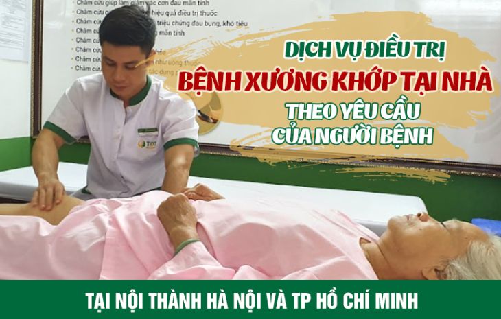 Trung tâm Thuốc dân tộc ứng dụng thành công dịch vụ khám chữa bệnh xương khớp tại nhà theo yêu cầu