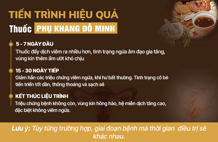 Lộ trình cải thiện Phụ Khang Đỗ Minh