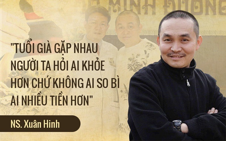 Nghệ sĩ Xuân Hinh trải lòng khi phỏng vấn với phòng viên