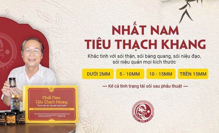 Nhất Nam Tiêu Thạch Khang có khả năng loại bỏ viên sỏi lớn nhiều kích thước