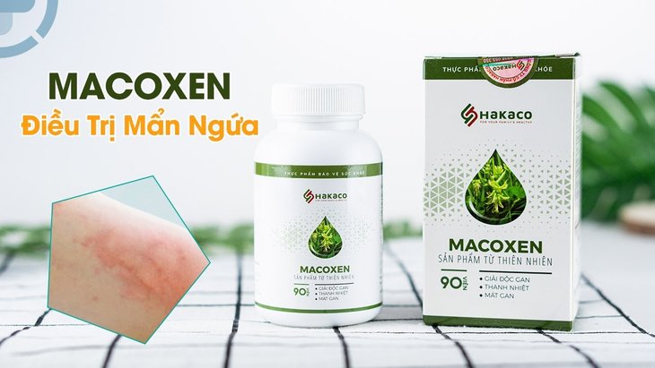 Thuốc trị mề đay Macoxen