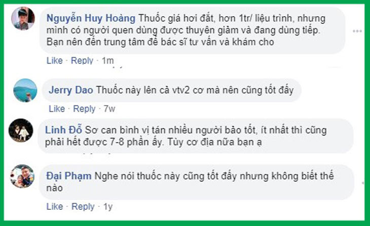 Bài thuốc nhận nhiều phản hồi tích cực trên mạng xã hội