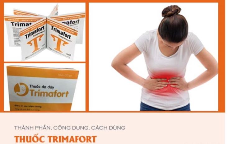 Trimafort cần được sử dụng theo đơn kê của bác sĩ