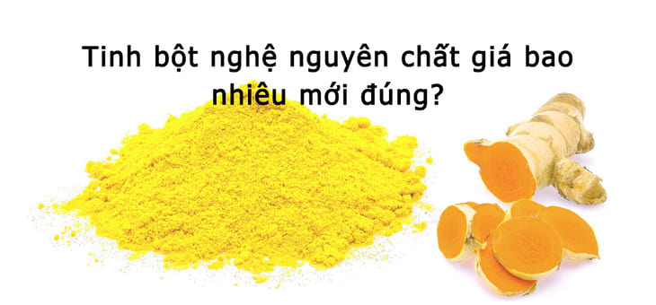 Tinh bột nghệ vàng nhiều dưỡng chất và rất tốt cho sức khỏe