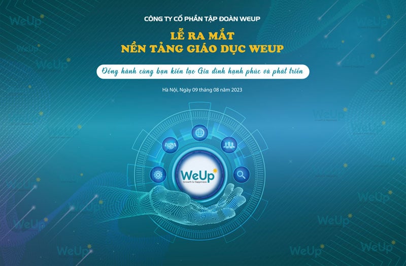 Ra mắt nền tảng giáo dục WeUp