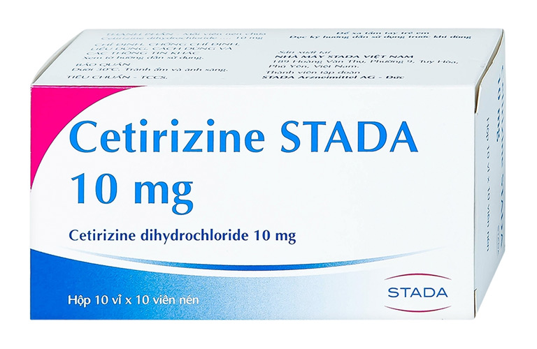 Cetirizine có tác dụng giảm ngứa