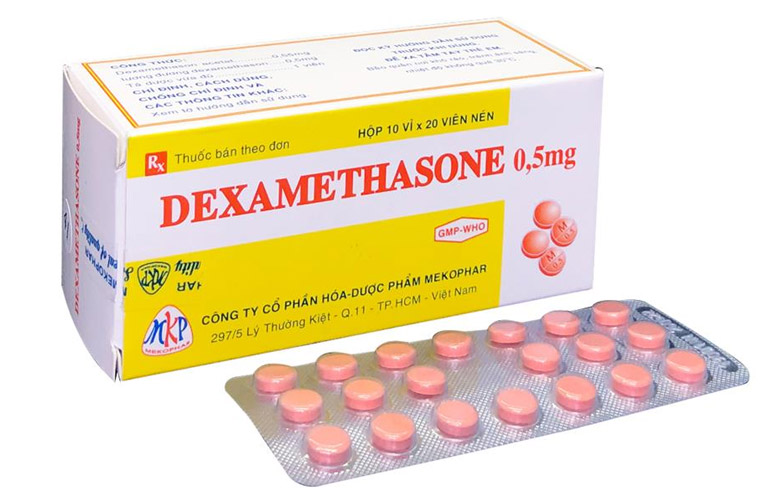 Dexamethasone được chỉ định giúp giảm ho long đờm