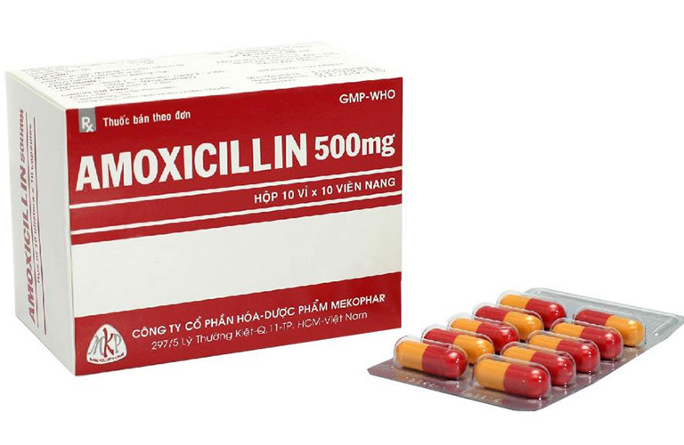 Người viêm tai giữa có thể được chỉ định sử dụng kháng sinh nhóm Penicillin như Amoxicillin