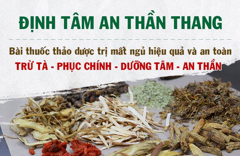 Định tâm An thần thang trị mất ngủ theo từng giai đoạn