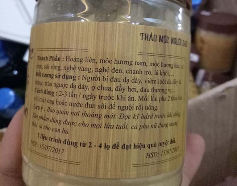 Thuốc đau dạ dày Mộc Vị An