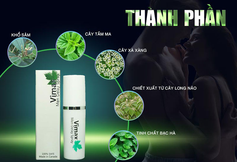 Chai xịt Vimax