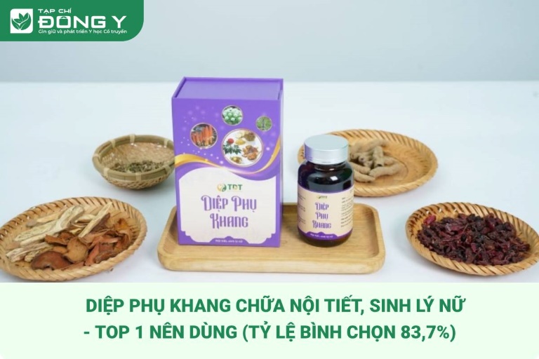 Diệp Phụ Khang Chữa Nội Tiết, Sinh Lý Nữ - Top 1 Nên Dùng (Tỷ Lệ Bình Chọn 83,7%)