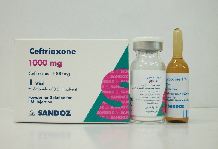 Ceftriaxone là thuốc kháng sinh được chỉ định trong điều trị viêm tai chũm